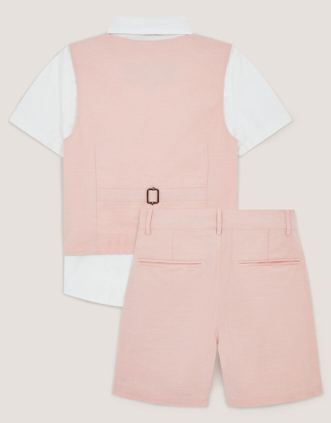 Leo 4-Piece Short Suit, Pink (PINK), large