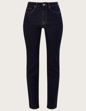 Bootcut Denim Jeans, Blue (INDIGO), large