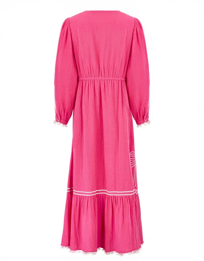 East Karyta Embroidered Maxi Dress, Pink (PINK), large