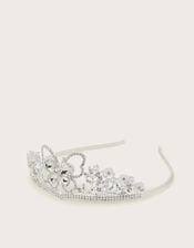 Jewel Butterfly Bridesmaid Tiara, , large