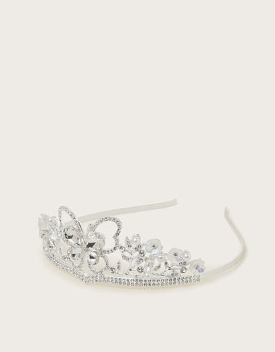 Jewel Butterfly Bridesmaid Tiara, , large