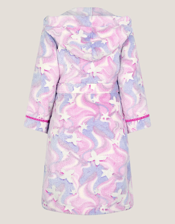 Glow in the Dark Unicorn Dressing Gown, Pink (PINK), large