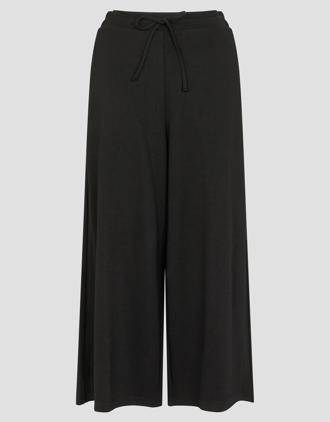 Jo Jersey Culotte Trousers, Black (BLACK), large