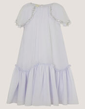 Elena Sequin Swing Party Dress, Blue (PALE BLUE), large