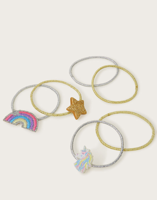 6-Pack Magical Glitter Hair Bands, , large
