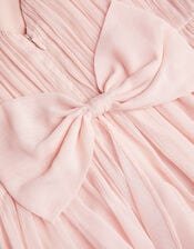 Imogen Sleeveless Chiffon Party Dress, Pink (PINK), large