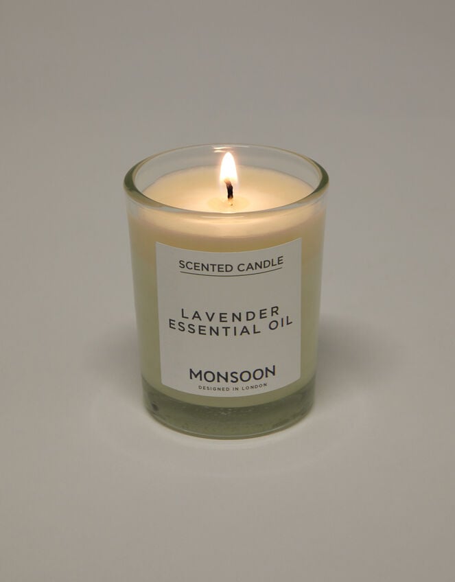 Small Lavender Scented Candle, , large