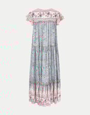East Clementine Floral Maxi Dress, Green (MINT), large