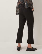 Blake Crop Flare Trousers, Black (BLACK), large