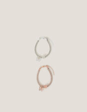 2-Pack Butterfly Encased Bracelets, , large