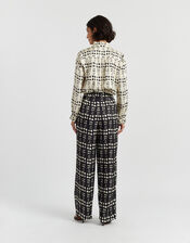 Chinti & Parker Queen of Hearts Suit Trousers, Black (BLACK), large