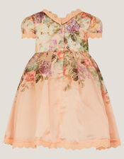 Baby Alma Floral Print Lace Dress, Multi (MULTI), large