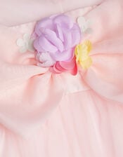 Baby Blossom Bow Bodice Dress, Pink (PINK), large