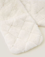 Pearly Cat 3-in-1 Hat Scarf, Ivory (IVORY), large