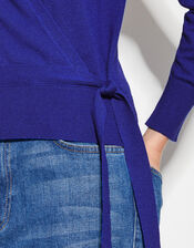 Riley Wrap Jumper, Blue (COBALT), large