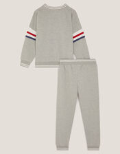 Adventure Sweatshirt & Joggers Set, Grey (GREY), large