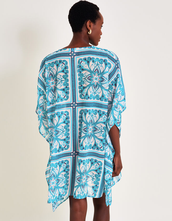 Floral Tile Kaftan, , large