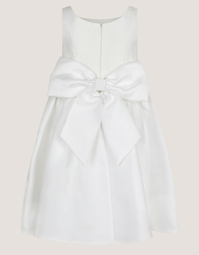 Juno Lace Bodice Party Dress, Ivory (IVORY), large