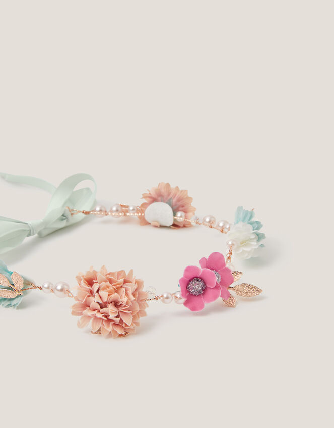 Corsage Flower Crown, , large