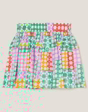Colourblock Star Print Skort, Multi (MULTI), large