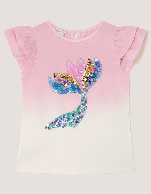 Mermaid Ombr&eacute; T-Shirt, Pink (PINK), large