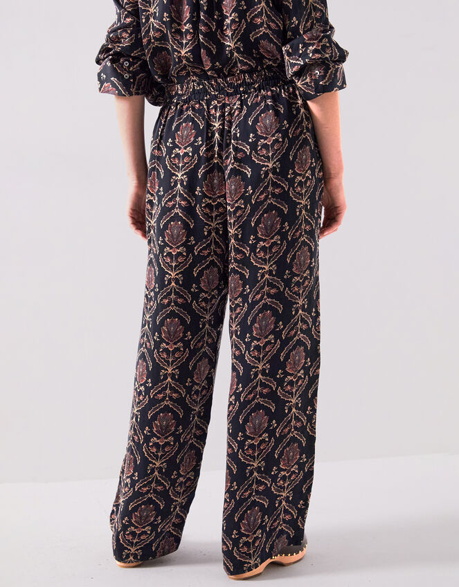 East Jesi Print Satin Trousers, Multi (MULTI), large