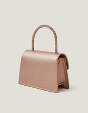 Floral Embellished Sparkle Bag, , large