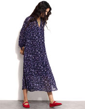 East Elynee Floral Maxi Dress, Purple (PURPLE), large