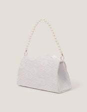 Mini Flower Lace Bridesmaid Bag, , large