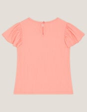 Embellished Floral Appliqu&eacute; Top, Pink (PINK), large