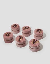 Initial Embellished Jewellery Box, Pink (PINK), large
