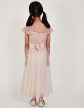 Estella Embroidered Dress, Pink (PINK), large