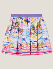 Resort Scene Skirt, Multi (MULTI), large