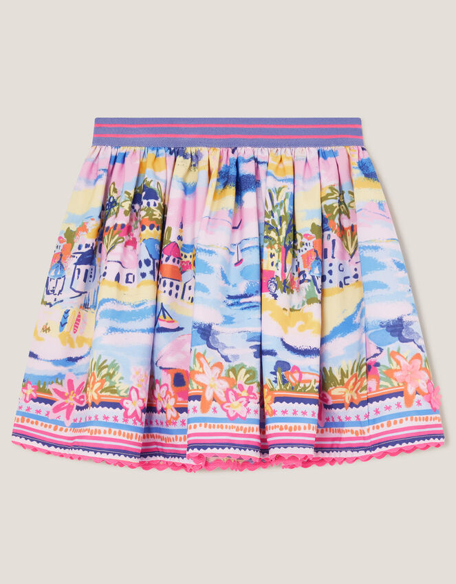 Resort Scene Skirt, Multi (MULTI), large