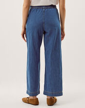 Harper Regular Wide Leg Jeans, Blue (DENIM BLUE), large