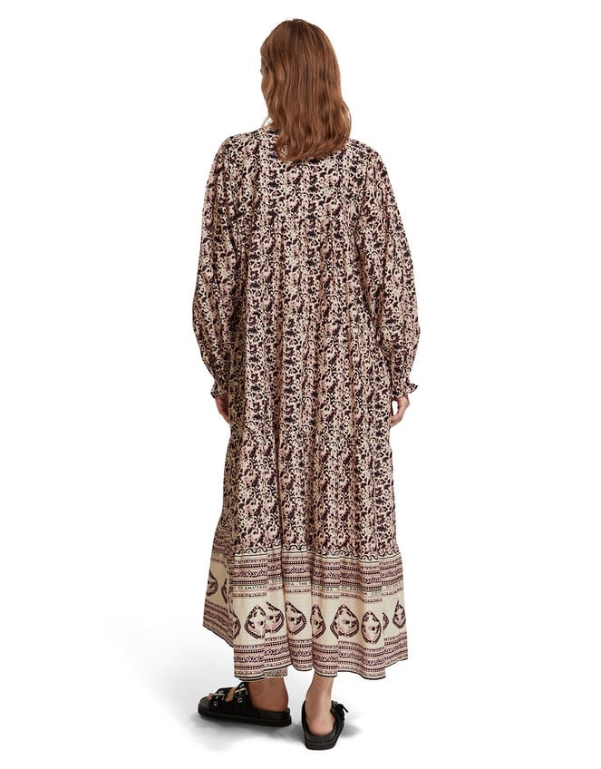 Scotch and Soda Print Maxi Dress, Multi (MULTI), large