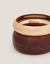 2-Pack Chunky Resin Bangle Bracelets, , large