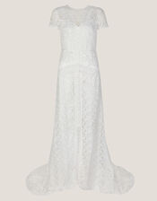 Sienna Lace Maxi Wedding Dress, Ivory (IVORY), large