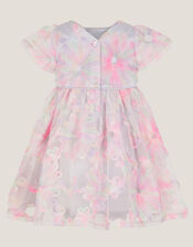 Baby Haisley Appliqu&eacute; Flower Tulle Dress, Multi (MULTI), large