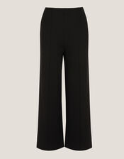 Payton Ponte Jersey Bootcut Trousers, Black (BLACK), large