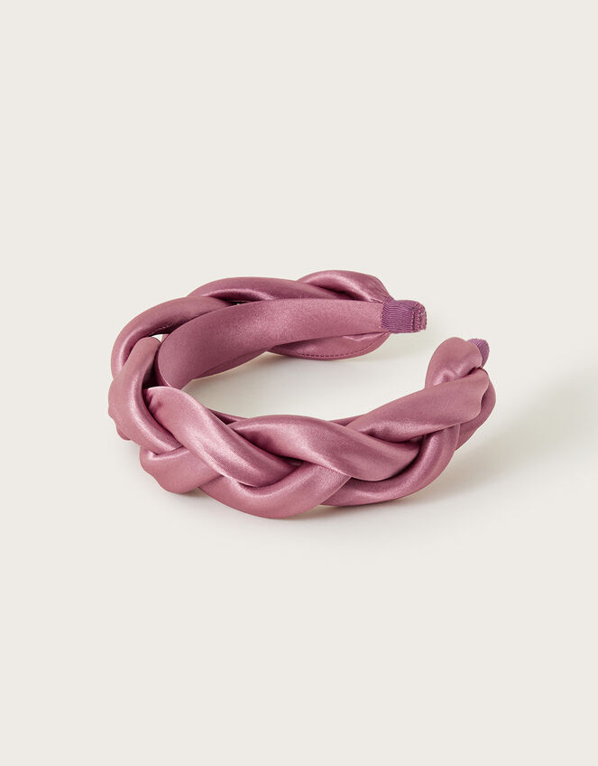 Plait Headband, Pink (PINK), large