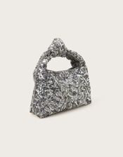 Sequin Knot Bag, , large