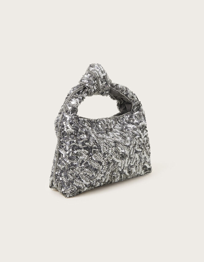 Sequin Knot Bag, , large