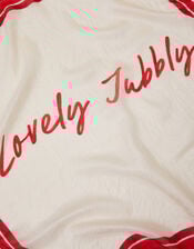 Lovely Jubbly Silk Scarf, , large