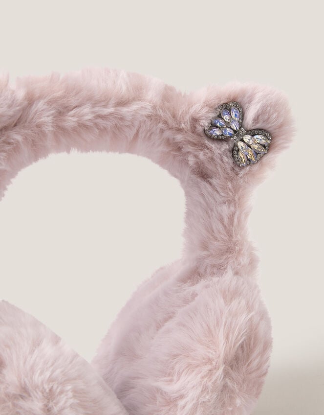 Fluffy Cat Earmuffs, , large