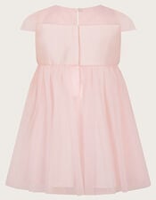 Baby Blossom Bow Bodice Dress, Pink (PINK), large