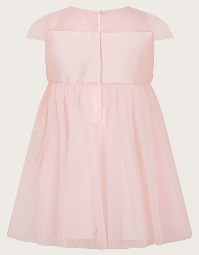 Baby Blossom Bow Bodice Dress, Pink (PINK), large