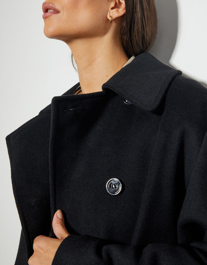 Didi Dolman Sleeve Coat, Black (BLACK), large