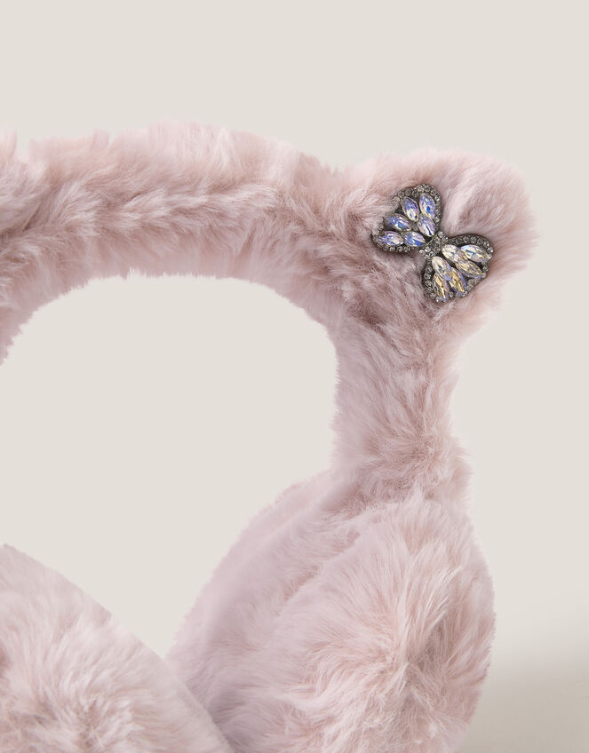 Fluffy Cat Earmuffs, , large