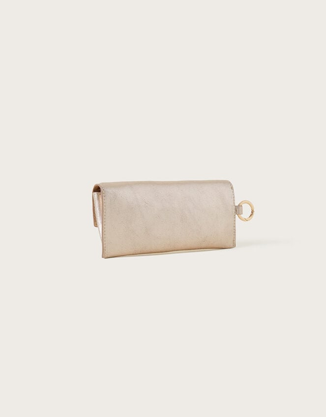 Leather Scallop Glasses Case, , large